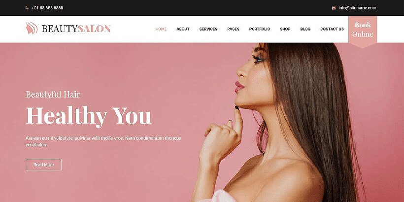 belleza free beauty wordpress themes