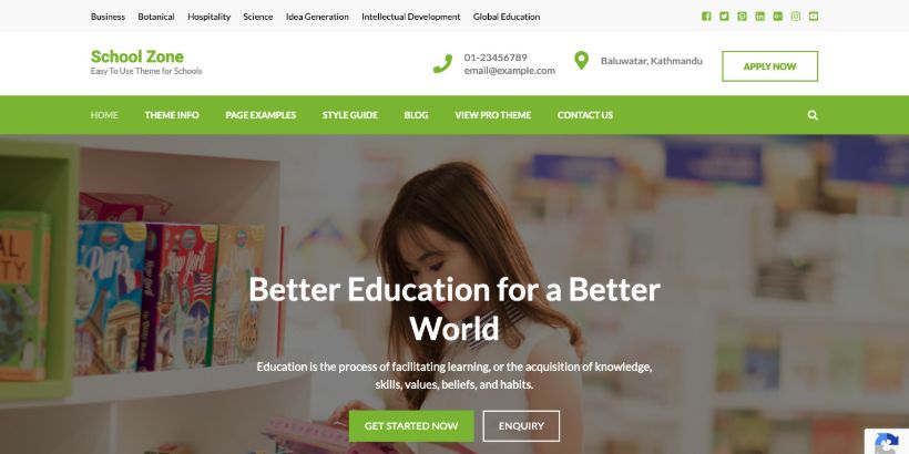 School-Zone-WordPress-Theme