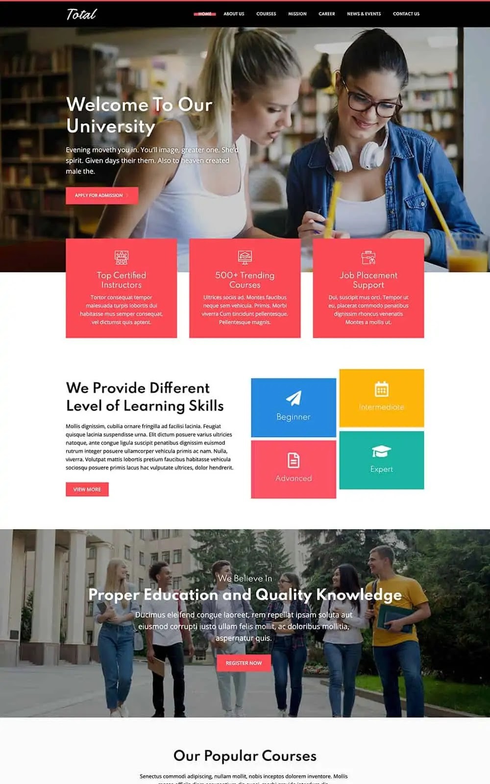 Total-Education-Demo-Total-Theme-Review: An-Ultimate-Multipurpose-WordPress-Theme