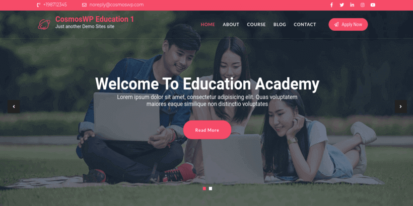 cosmoswp-education-free-wordpress-theme