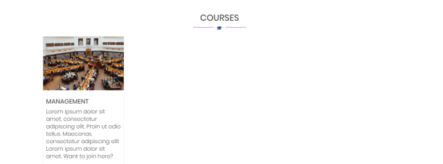 courses